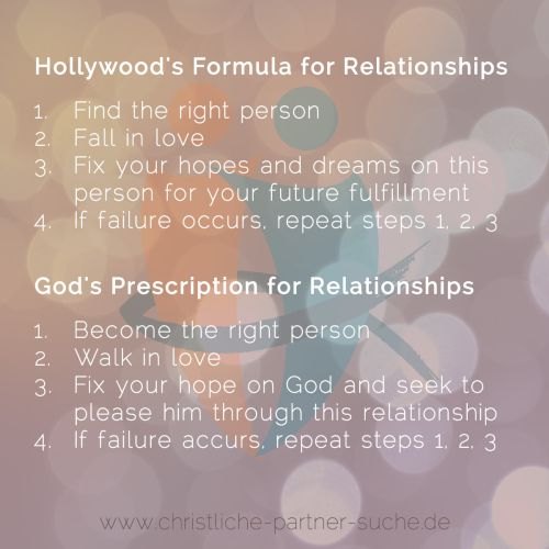 Hollywood's Formula for Relationships