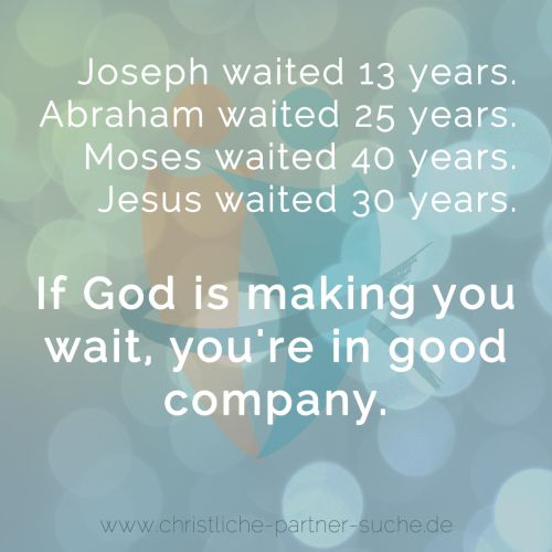 Joseph waited 13 years